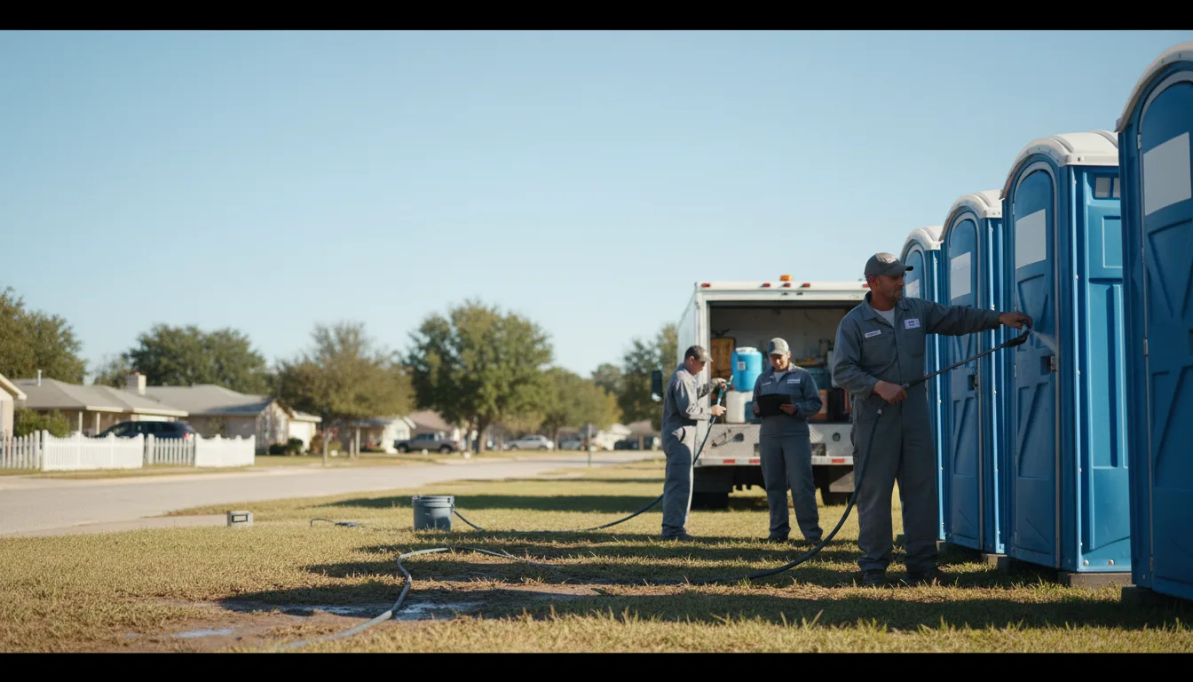 Long-Term Portable Toilet Rental in Ellisville, IL near me